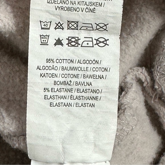 Maternity PRIMARK PARENTHOOD SWEATSHIRT neutral stone cafe long sleeve hooded S - Picture 9 of 10